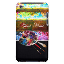PALETA de COR do ARTISTA, preta Capas iPod Case-Mate
