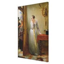Palpitação, 1844 (óleo em canvas) impressão de canvas esticadas