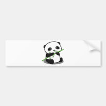 Panda bonito adesivo