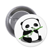 Panda bonito botons
