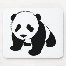 Panda bonito do bebê mousepad