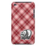 Panda bonito; Xadrez vermelha Capas iPod Case-Mate