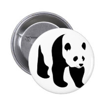 Panda!! Botão Pins