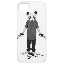 Panda do assassino capas de iPhone 5 Case-Mate