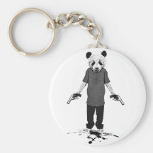 Panda do assassino chaveiro