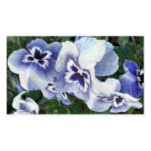 PANSIES MODELOS CARTÃO DE VISITA