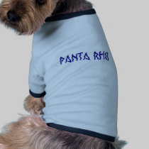 panta rhei todo flui roupas para animais de estimação