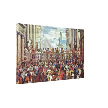 Paolo Veronese - a cura de Blutfussigen Impressão Em Tela Canvas
