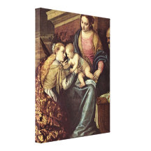 Paolo Veronese - casamento Mystical Impressão Em Tela Canvas