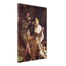 Paolo Veronese - Marte e Venus Impressão De Canvas Envolvidas