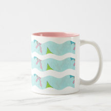 Papagaios ondulados das listras: Caneca de café