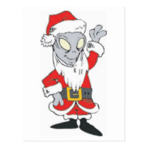 Papai noel estrangeiro cartoes postais