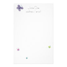Papel de carta personalizado papelaria personalizada