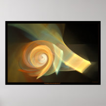 papel de parede alaranjado no.3 poster