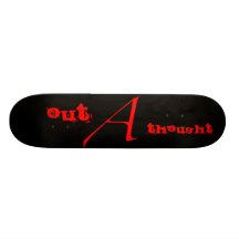 PARA FORA o conselho Skates Personalizados