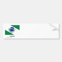 Paraná, bandeira de Brasil Adesivos
