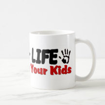 Pare de matar seus miúdos caneca