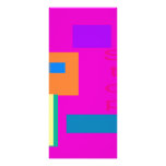 Pare rosa chocante modelos de panfletos informativos