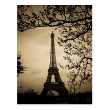 Paris Cartao Postal