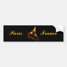 Paris, France, torre Eiffel, autocolante no vidro  Adesivos