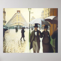 Paris, Gustave Caillebott Pôsteres