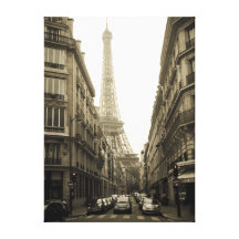 Paris Impressão Em Canvas
