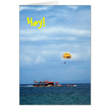 Parque da praia de Wahikuli do Parasailing, Hey, o Cartoes