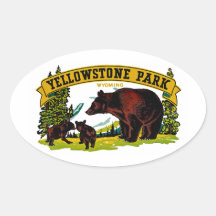 Parque de Yellowstone Adesivo