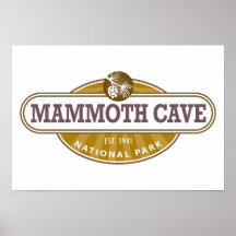 Parque nacional da caverna gigantesca posters