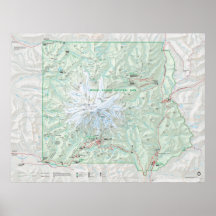 Parque nacional de Monte Rainier Posters