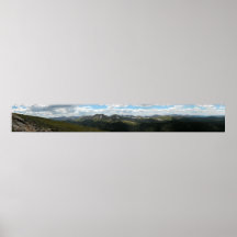 Parque nacional Panormaic 3 de montanha rochosa Posters