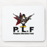 Parte dianteira da libertação do pinguim mousepad