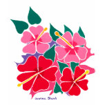 Parte superior da arte: Parte superior florido do  t - shirts