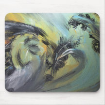 "Pássaro de combate " Mouse Pad