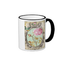 Pássaro do *tHe & o rosa CuP* Caneca