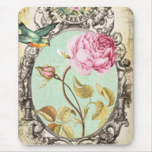 Pássaro do *tHe & o RoSe* Mouse Pads