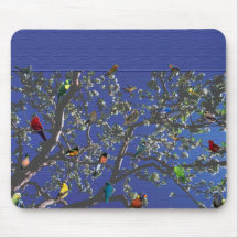 Pássaro Mousepad 01