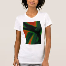 Pássaros do t-shirt das senhoras pequenos de paraí