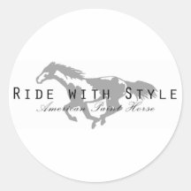 Passeio com estilo adesivos em formato redondos
