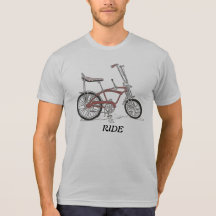 Passeio da bicicleta do músculo de Apple Krate da  Tshirts