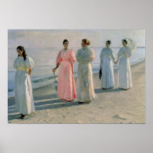 Passeio na praia poster