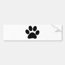 Pata animal adesivos