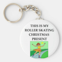 patinagem de rolo chaveiros