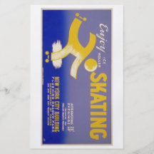 Patinagem de WPA Panfleto Personalizado