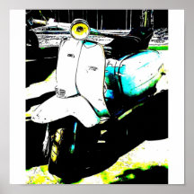 Patinete 1962 pôsteres
