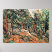 Paul Cezanne - nas madeiras Posteres