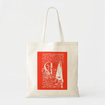 Pavão de Beardsley & senhora sacola Bolsa