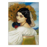 Pavonia - Frederic Leighton Cartão