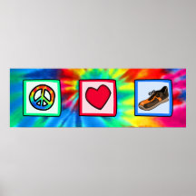 Paz, amor, funcionando poster