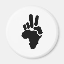 Paz de África Imãs